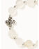 Image #3 - Shyanne Women's Cactus Turquoise Beaded Bracelets - 3-set, Silver, hi-res