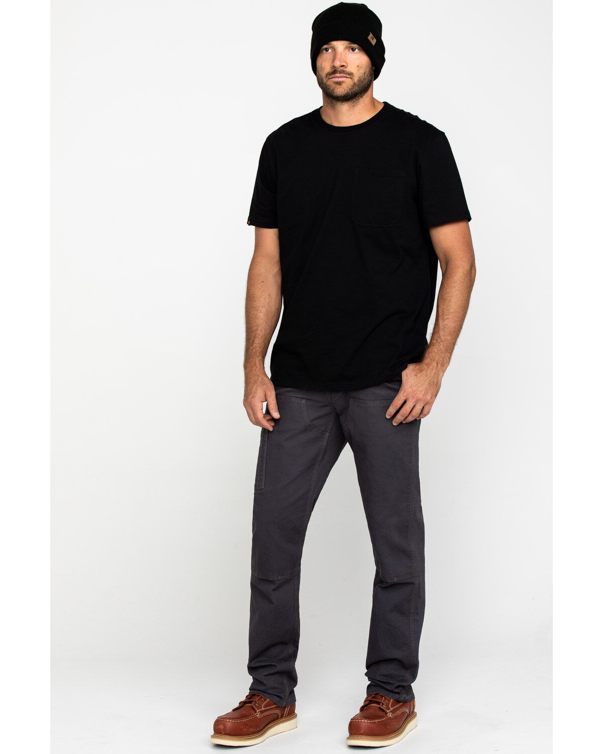 Image #6 - Ariat Men's Rebar M4 Made Tough Durastretch Double Front Straight Work Pants - Big, Grey, hi-res