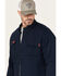 Image #2 - Lapco Men's FR Modern Uniform Long Sleeve Button-Down Work Shirt, Navy, hi-res