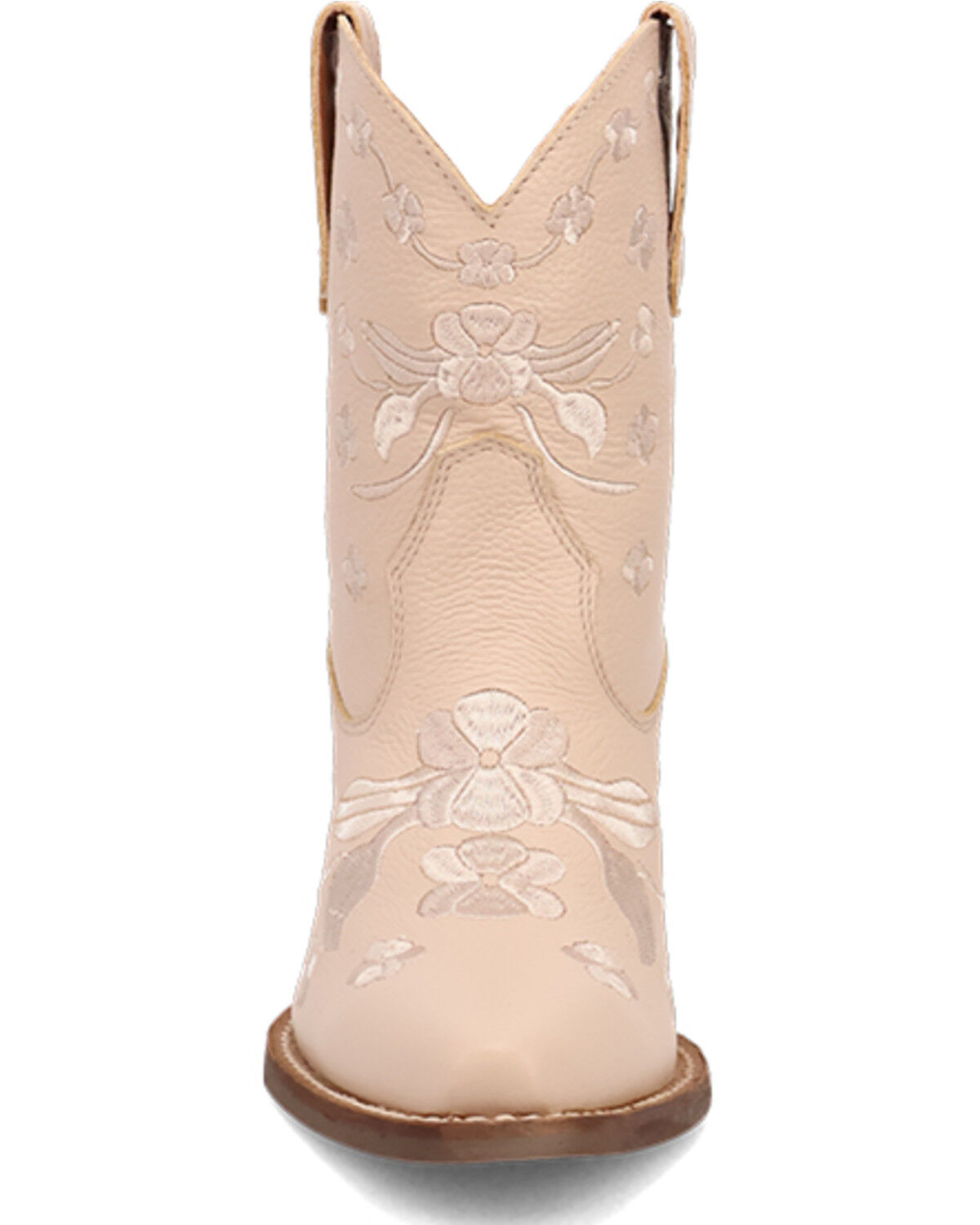 Image #4 - Dingo Women's Sweetheart Embroidered Booties - Round Toe, Sand, hi-res