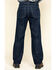 Image #1 - Hawx Men's FR Denim Straight Work Jeans , Indigo, hi-res