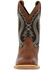 Image #4 - Durango Boys' Lil Rebel Pro Western Boots - Broad Square Toe, Brown, hi-res