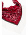 Image #2 - Idyllwind Women's Abby Ann Rhinestone Fringe Bandana Necklace , Red, hi-res