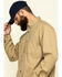 Image #3 - Carhartt Men's Rugged Flex Rigby Long Sleeve Work Shirt - Tall, Beige/khaki, hi-res