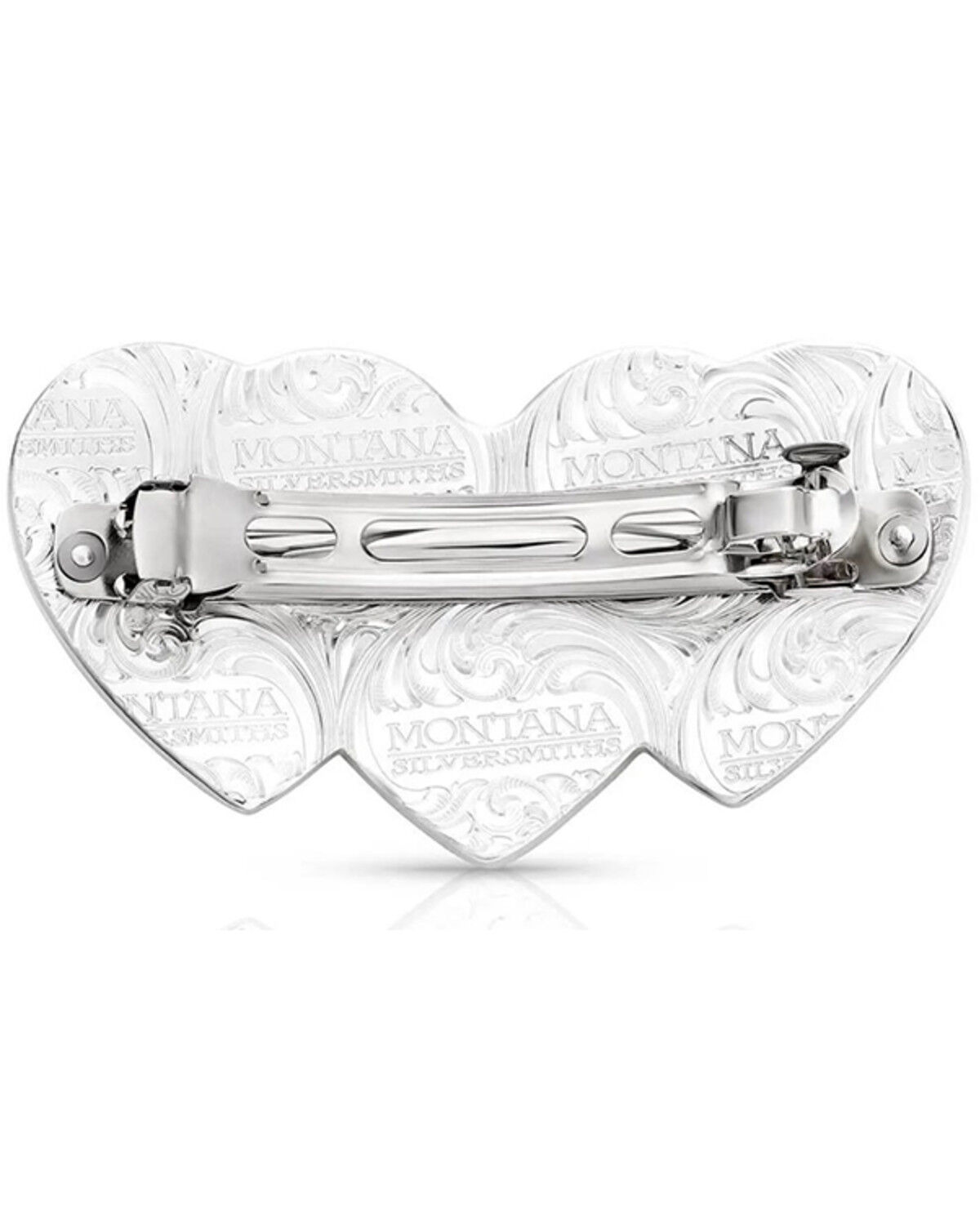 Image #2 - Montana Silversmiths Women's Pure Heart Barrette, Multi, hi-res