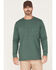 Image #1 - Hawx Men's Forge Work Pocket T-Shirt , Dark Green, hi-res