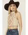 Image #2 - Double D Ranch Women's Gift Of The Anasazi Cropped Halter Top, Natural, hi-res