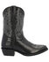 Image #2 - Durango Girls' Shyloh Western Boots - Round Toe, Black, hi-res