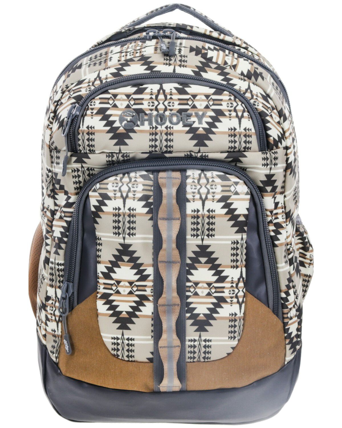 Hooey Ox Southwestern Print Backpack, Tan, hi-res