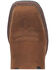 Image #6 - Laredo Men's Rockwell Western Work Boots - Steel Toe, Brown, hi-res