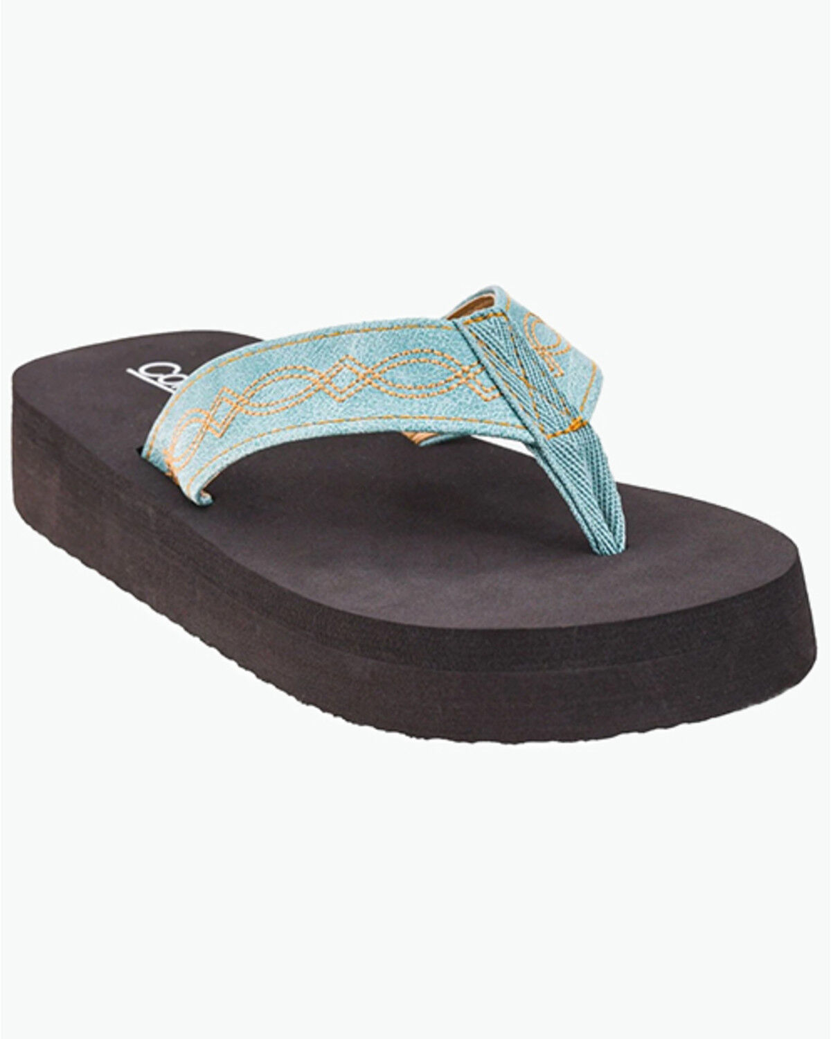 Image #1 - Corky's Women's Overboard Sandals, Turquoise, hi-res