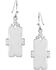 Image #2 - Montana Silversmiths Women's Looking Glass Turquoise Earrings , Silver, hi-res