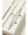 Image #2 - Shyanne Women's Cross Bracelet Set - 3 Piece, Silver, hi-res