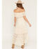 Image #4 - Shyanne Women's Off The Shoulder Lace Midi Dress, Natural, hi-res