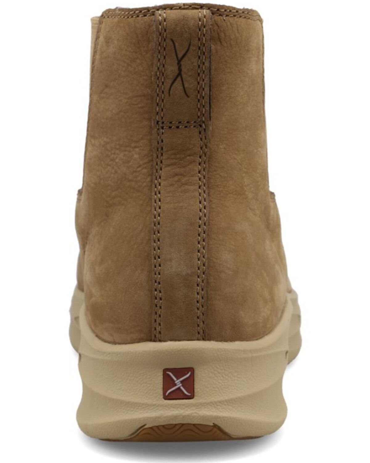 Image #5 - Twisted X Men's Feather X&trade; Casual Ankle Boots - Moc Toe, Camel, hi-res