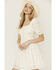 Image #2 - Rock & Roll Denim Women's Eyelet Dress, Cream, hi-res