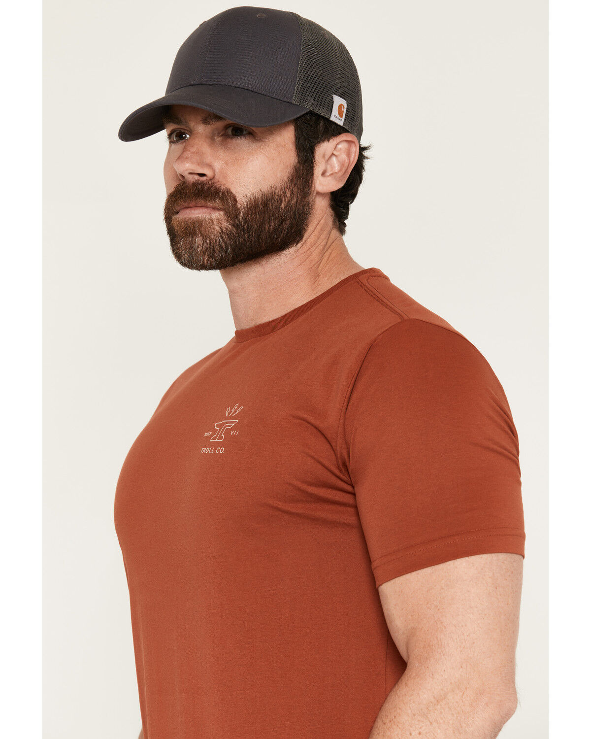 Image #3 - Troll Co Men's Twisting Wrenches Short Sleeve Graphic Work T-Shirt - Big, Red, hi-res