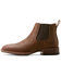 Image #2 - Ariat Men's Booker Ultra Chelsea Boots - Broad Square Toe , Brown, hi-res