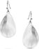 Image #2 - Montana Silversmiths Women's Blooming Cross Opal Teardrop Earrings, Silver, hi-res