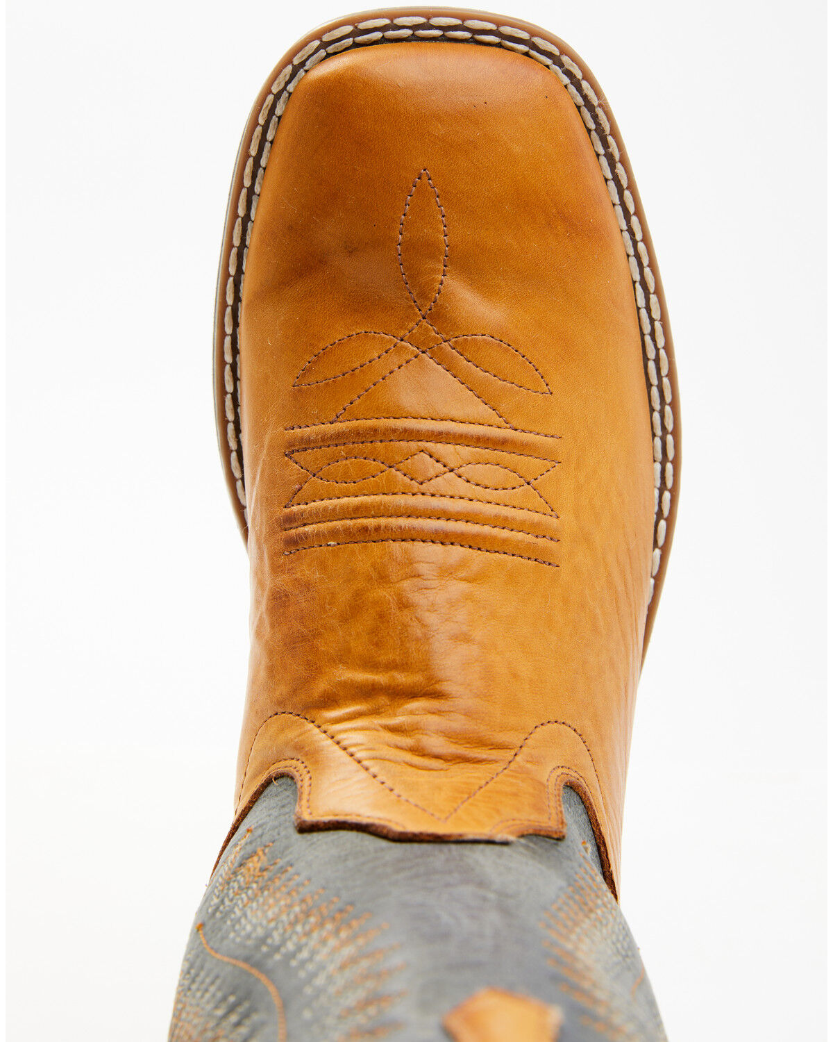 Image #11 - Cody James Boys' Barnwood Western Boots - Square Toe, Brown, hi-res