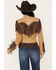 Image #4 - Shyanne Women's Embroidered Suede Fringe Jacket, Taupe, hi-res