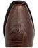 Image #6 - Ferrini Men's Wyatt Western Boots - Square Toe , Chocolate, hi-res