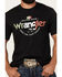 Image #3 - Wrangler Men's Boot Barn Exclusive Mexico Logo Short Sleeve Graphic T-Shirt , Black, hi-res