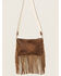 Image #3 - Keep It Gypsy Women's Maxine Coors Rodeo Cowhide Fringe Crossbody Bag , Brown, hi-res