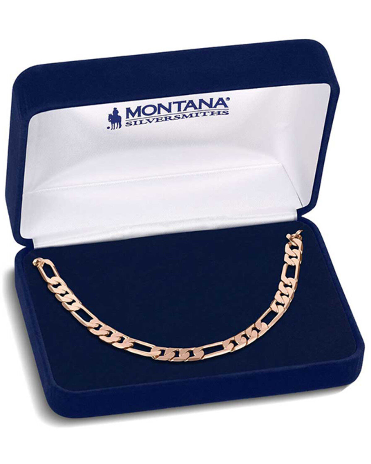 Image #3 - Montana Silversmiths Men's Flat Chain Necklace, Silver, hi-res