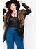 Image #5 - Liberty Wear Black Fringe Leather Jacket - Plus, Black, hi-res