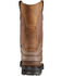 Image #4 - Carhartt Men's Heritage 11" Waterproof Wellington Work Boots - Steel Toe , Bison, hi-res