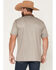 Image #4 - RANK 45&reg; Men's Urban Rancher Geo Print Short Sleeve Button-Down Polo Shirt, Brown, hi-res