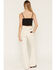 Image #3 - Wrangler Retro Women's Allie High Rise Bailey Trouser Stretch Denim Jeans, White, hi-res