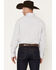 Image #4 - George Strait by Wrangler Men's Plaid Print Long Sleeve Button-Down Stretch Western Shirt, White, hi-res