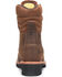 Image #5 - Carolina Men's 9" Hemlock Waterproof 400G Logger Work Boots - Composite Toe, Brown, hi-res