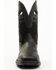 Image #4 - Double H Men's Shadow Waterproof Performance Western Boots - Broad Square Toe, Black, hi-res