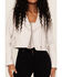 Image #3 - Understated Leather Women's Lil Mamma Leather Moto Jacket, Violet, hi-res