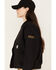 Image #2 - Ariat Women's Rebar Duracanvas Bomber Jacket, Black, hi-res