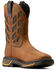 Image #1 - Ariat Men's Big Rig VentTek Work Boots - Soft Toe , Brown, hi-res