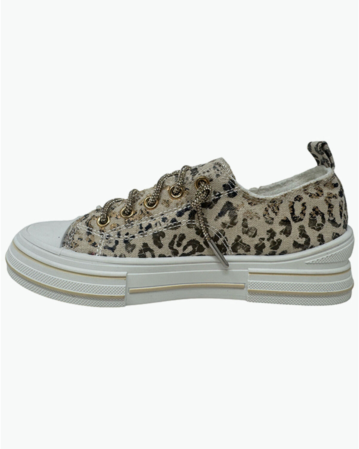 Image #2 - Very G Women's Aman Glitter Sneakers, Natural, hi-res