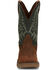 Image #4 - Justin Men's Stampede Rush Short Base Performance Western Boots - Broad Square Toe, Brown, hi-res
