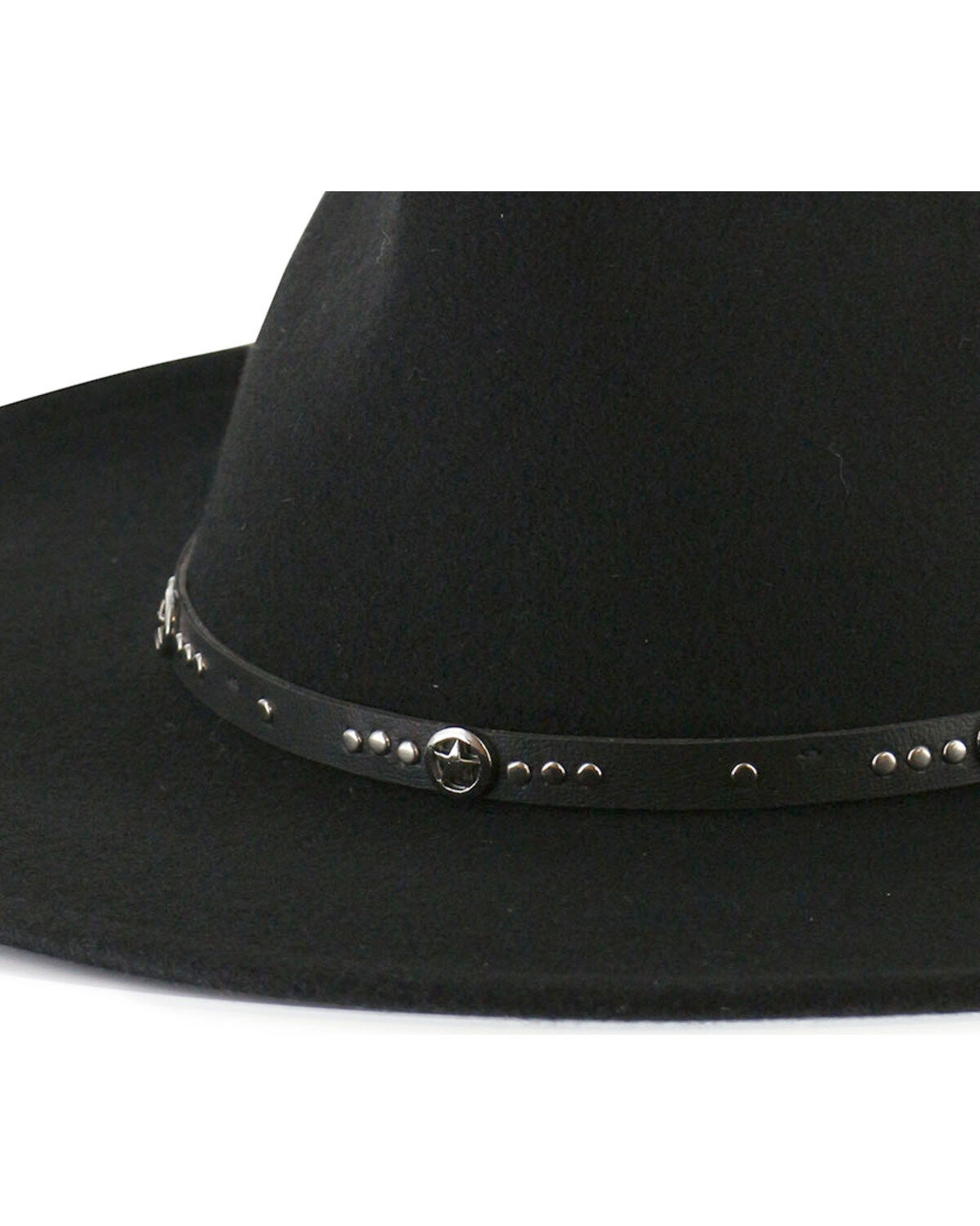 Image #2 - Cody James&reg; Men's Sedona Wool Hat, Black, hi-res