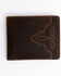 Image #1 - Cody James Men's Boot Stitch Bi-Fold Leather Wallet, Cognac, hi-res