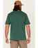 Image #4 - Carhartt Men's Dark Green Loose Fit Pocket Short Sleeve Work T-Shirt - Big , Dark Green, hi-res