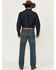 Image #5 - Ariat Men's M5 Gulch Medium Wash Low Rise Straight Denim Jeans, Med Wash, hi-res
