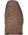 Image #6 - Dan Post Men's Stalker Exotic Caiman Western Boot - Square Toe, Taupe, hi-res