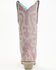Image #5 - Corral Women's Metallic Embellished Overlay Western Boots - Snip Toe, Rose, hi-res