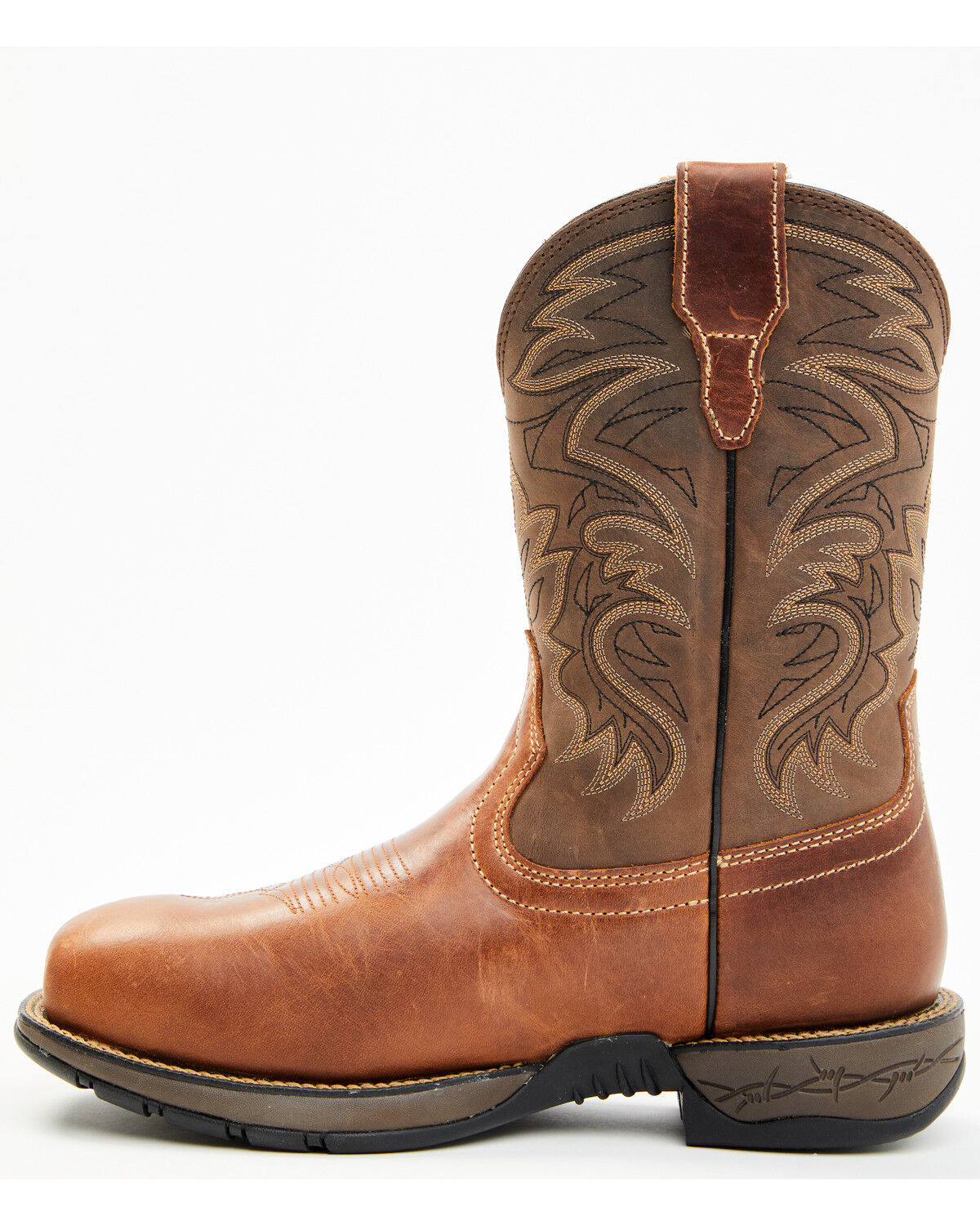 Image #3 - Cody James Men's 11" Xero Gravity Lite Pull-On Work Boots - Composite Toe, Brown, hi-res