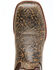 Image #6 - Dan Post Men's Elephant Print Western Performance Boots - Broad Square Toe, Cognac, hi-res