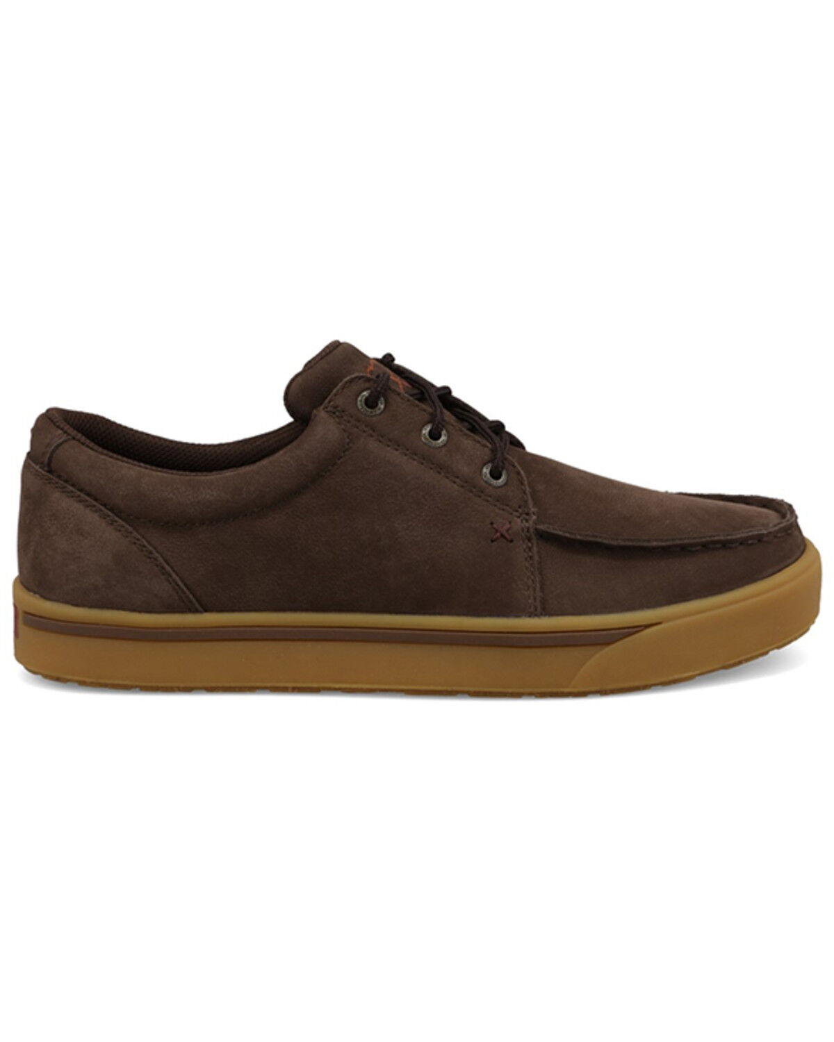 Image #2 - Twisted X Men's Kicks Casual Shoes - Moc Toe, Brown, hi-res